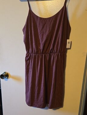Old Navy Mauve Sleeveless Casual Mini Dress